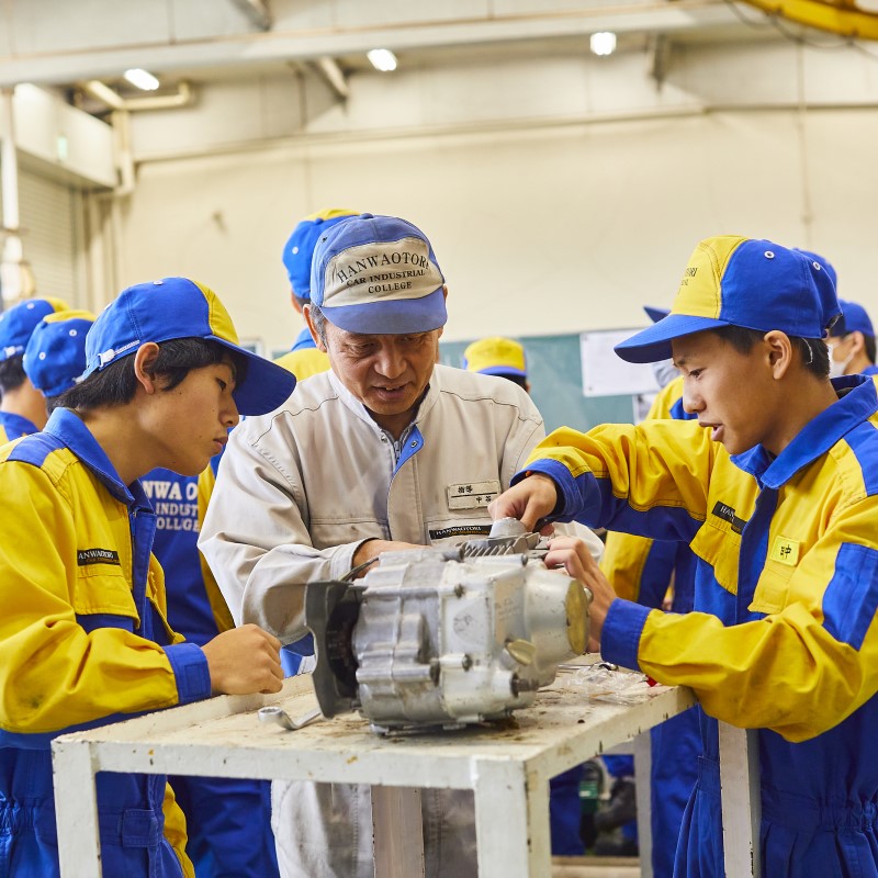阪和鳳自動車工業専門学校のオープンキャンパス