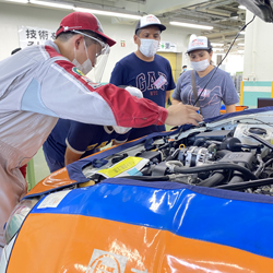 春の体験授業／トヨタ東京自動車大学校