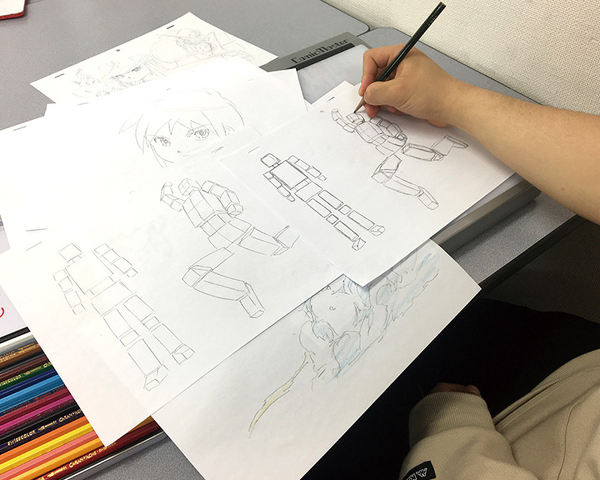 【アニメ分野】
アニメーション体験／仙台デザイン＆テクノロジー専門学校