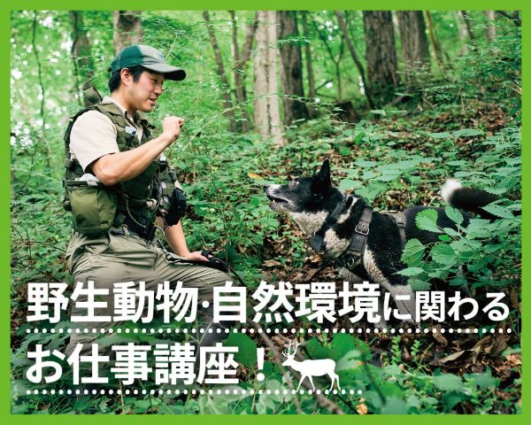 野生動物・自然環境に関わるお仕事講座！／ＴＣＡ東京ＥＣＯ動物海洋専門学校