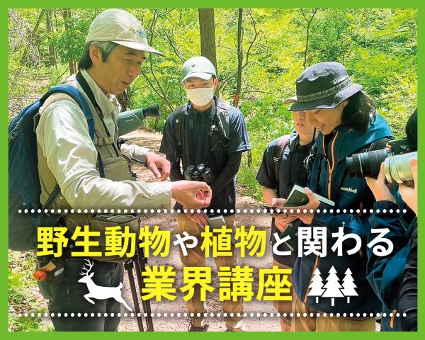 野生動物や植物と関わる業界講座／ＴＣＡ東京ＥＣＯ動物海洋専門学校