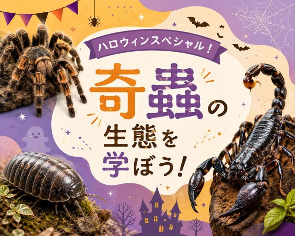 ハロウィンスペシャル！寄蟲の生態を学ぼう／ＴＣＡ東京ＥＣＯ動物海洋専門学校