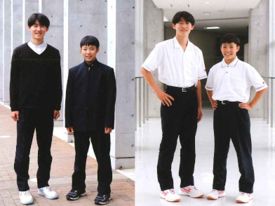 広島城北高等学校の制服