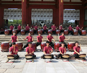 福島県　塙工業高校　和太鼓部のみなさん3