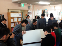 佐賀県　佐賀工業高校　建築科のみなさん1