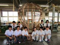 佐賀県　佐賀工業高校　建築科のみなさん1