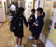 茨城県　日立市立坂本中学校　生徒会のみなさん3
