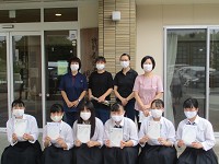 栃木県　佐野松桜高校　学校家庭クラブのみなさん1