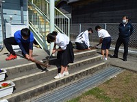 和歌山県　白浜町立三舞中学校　３人の２年生2
