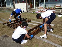 和歌山県　白浜町立三舞中学校　３人の２年生3
