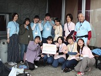 山形県　左沢（あてらざわ）高校　有志生徒のみなさん3