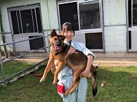 岐阜県　大垣養老高校　犬クラブのみなさん1