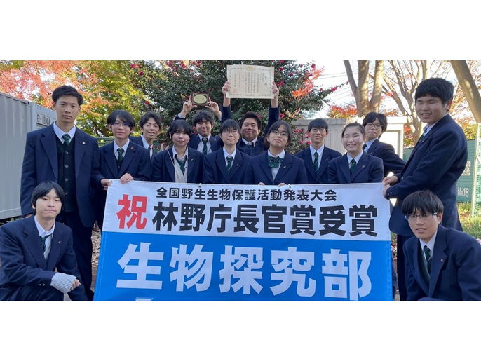 神奈川県　上溝南（かみみぞみなみ）高校　生物探究部のみなさん1