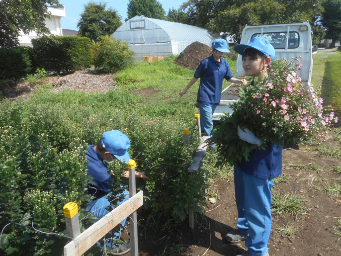 長野県　佐久平総合技術高校　農業科（生物サービス科植物活用コース）３年生のみなさん3