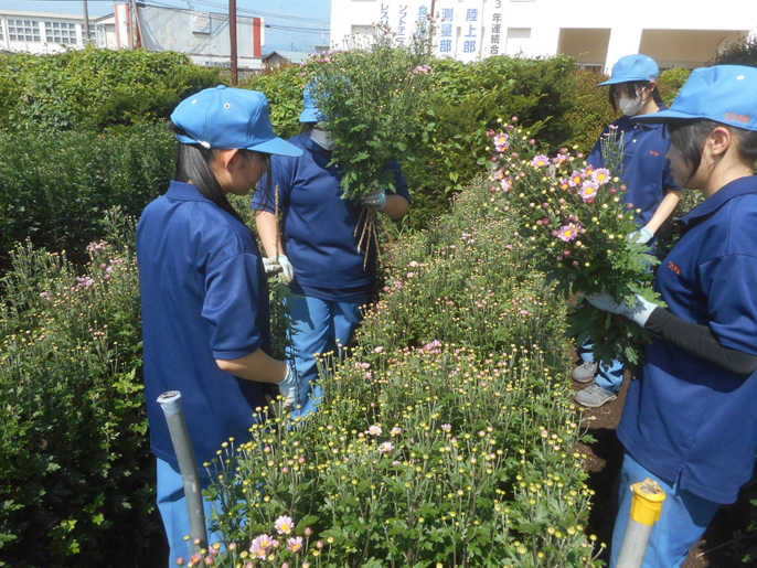 長野県　佐久平総合技術高校　農業科（生物サービス科植物活用コース）３年生のみなさん4