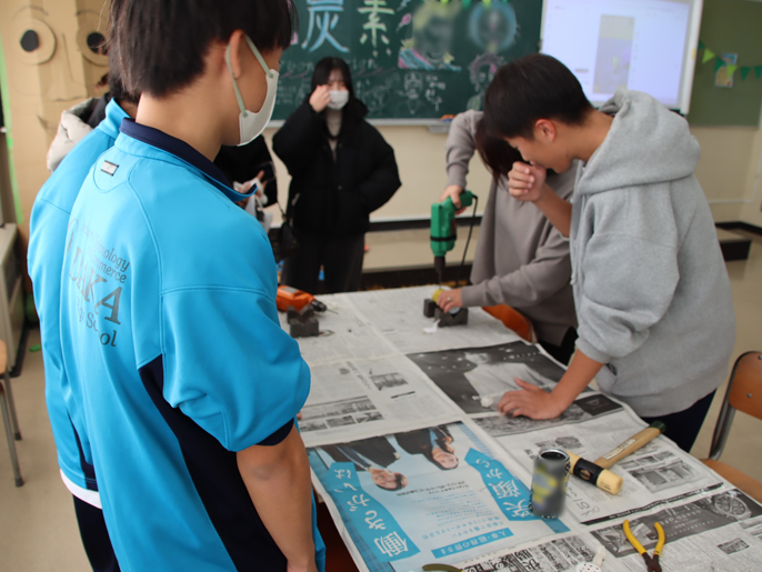 福島県　小高産業技術高校　生徒のみなさん3