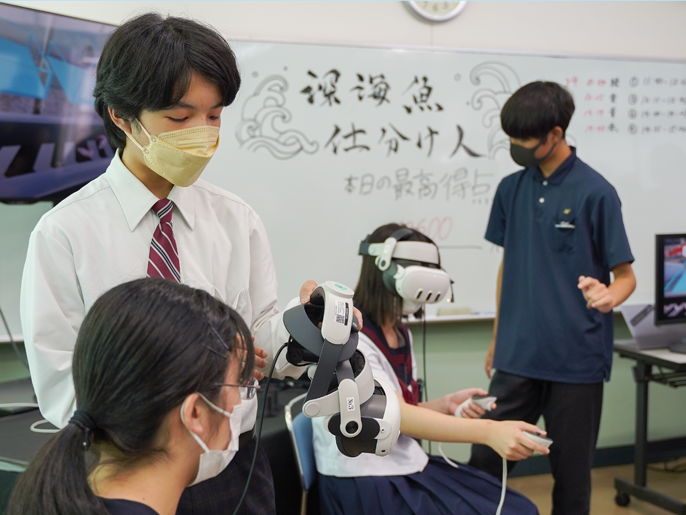 鹿児島県　鳳凰高校　サイエンスクラブのみなさん1