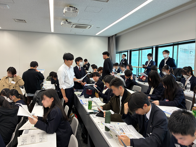 大阪府　箕面自由学園高校　文理探究コースの生徒のみなさん3