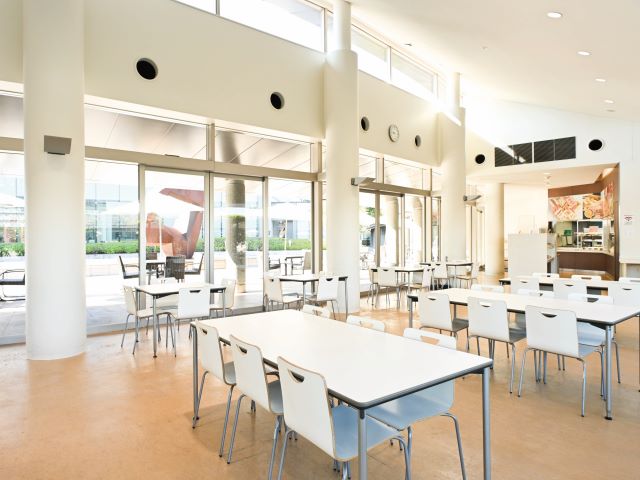 聖徳大学短期大学部の学食