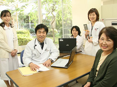 【健康増進センター&栄養クリニック】地域住民の健康増進を目的とした施設。栄養支援を軸として治療を行います。