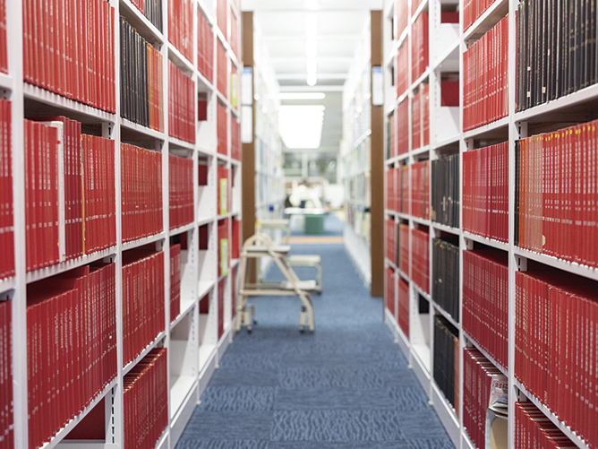東邦大学の図書館