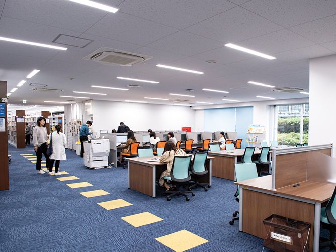 東邦大学の図書館