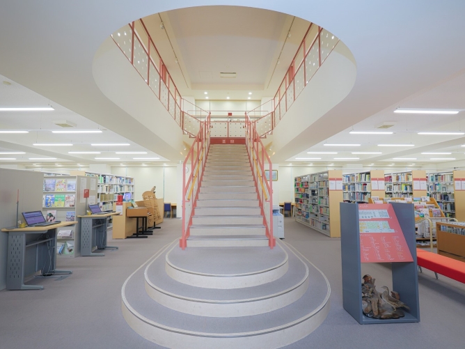 日本獣医生命科学大学の図書館