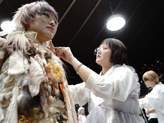 技術コンテストのカット部門。基礎だけでなくクリエイティブな力も発揮