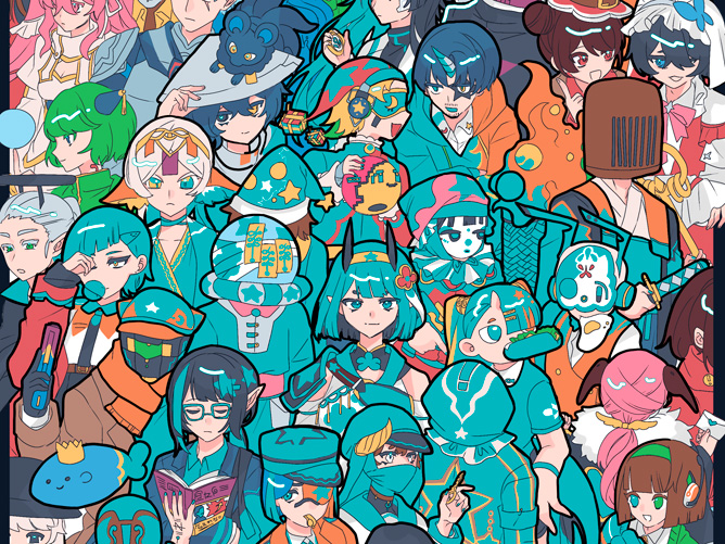 キャラクターイラストグランプリ2024佳作