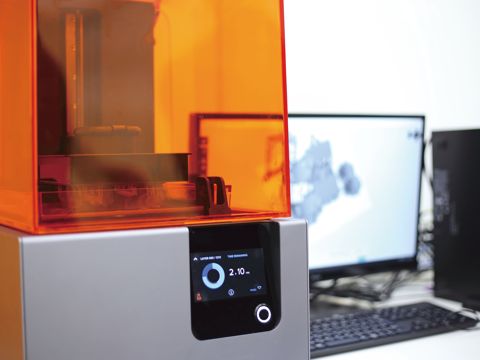 3Dプリンターも授業で使用
