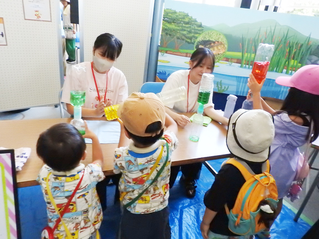 夏だ！ワクワク科学館まつり2025
（主催：Ａ＆Ａ下水道科学館（公益財団法人 愛知水と緑の公社／アクティオ株式会社））1